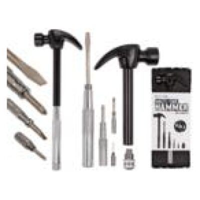 SET MULTIUSOS MARTILLO CON DESTORNILLADOR