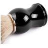 BROCHA DE AFEITAR DE PELO DE TEJON NEGRA - Imagen 3
