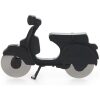 CORTA PIZZA MOTO NEGRA