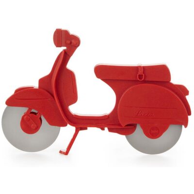 CORTA PIZZA MOTO ROJA