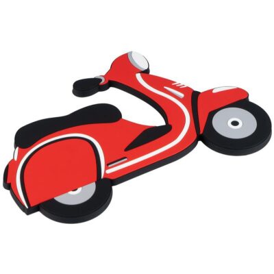 SALVAMANTEL MAGNETICO MOTO ROJA