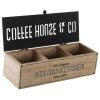 CAJA CAFE O INFUSIONES MADERA 22 CM - Imagen 2