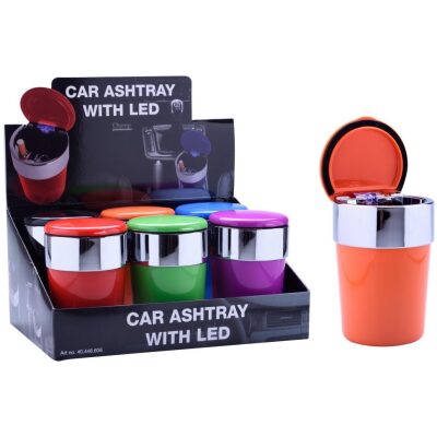 CENICERO COCHE CON LUZ COL. SURT. (1 UNID) - Imagen 2