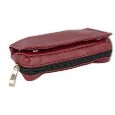 BOLSA TABACO PIPA SIMIL BURDEOS - Imagen 2