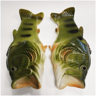 CHANCLAS PESCADO VERDE O GRIS - Imagen 2