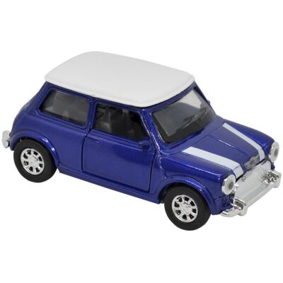 COCHE MINI COOPER MARINO ESCALA 1,32- 8 CM.