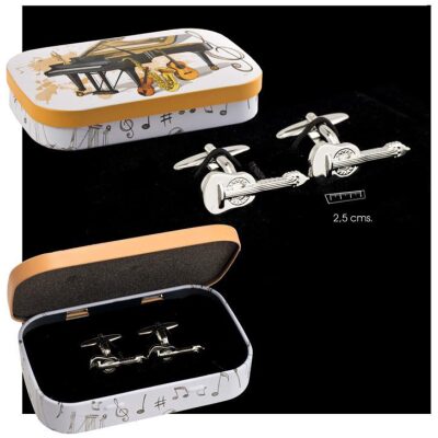 GEMELOS GUITARRA ESPAÑOLA CAJA DECORADA