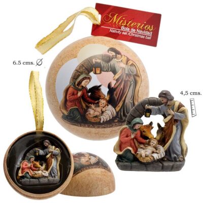 MISTERIO EN BOLA ARBOL NAVIDAD