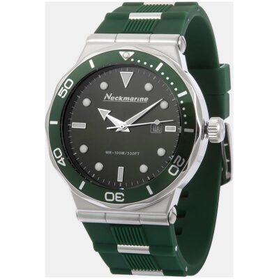 RELOJ NECKMARINE CAUCHO VERDE SFERA VERDE - Imagen 3
