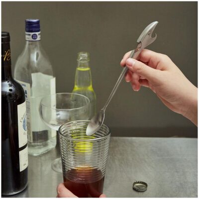 ABREBOTELLAS CUCHARA 2 EN 1 - Imagen 2