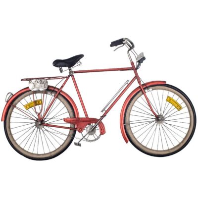 BICICLETA PARED 97X60 CM, ROJA