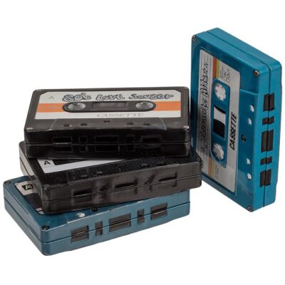 CAJA CINTA CASSETTE 10X6 CM. COL. SURTIDOS