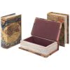 CAJA LIBRO MAPAMUNDI 17X11X5 CM. 3 MOD.