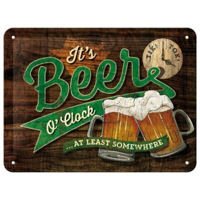 CHAPA PARED 15X20 OPEN BAR BEER