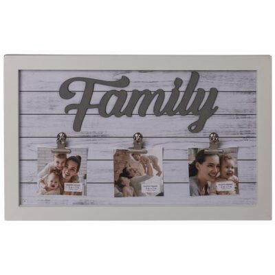 CUADRO PORTAFOTOS FAMILY 41X25
