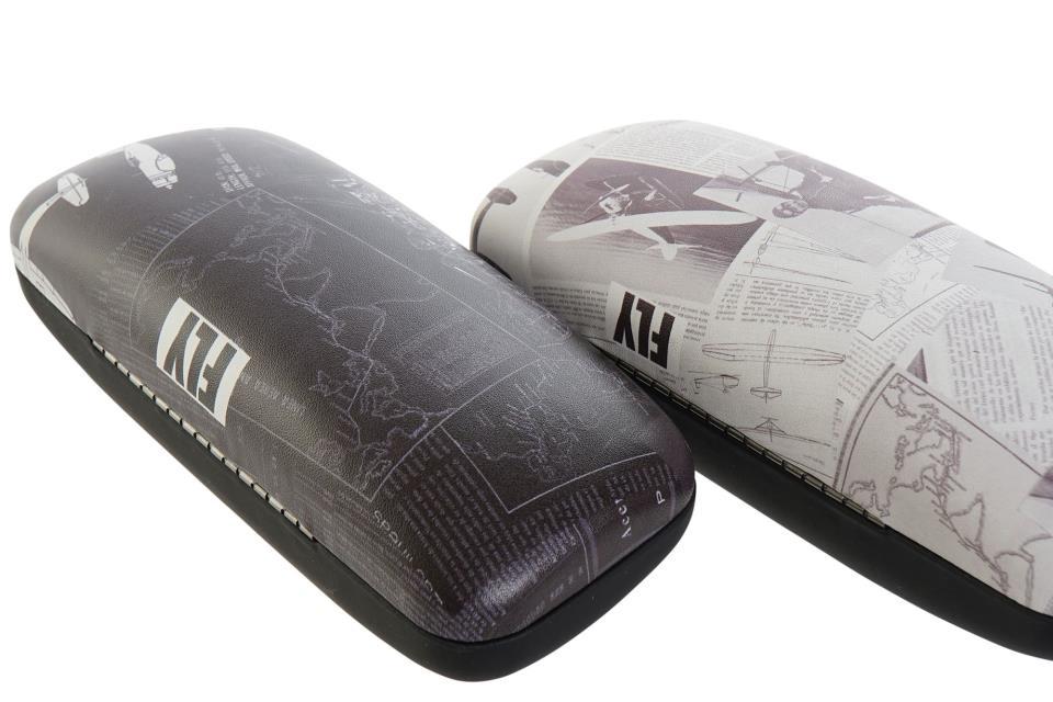 FUNDA GAFAS RIGIDA MOTIVO AVIONES 2 COL. - Heracles