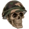 HUCHA CALAVERA MILITAR CON CASCO