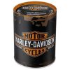 HUCHA LATA HARLEY DAVIDSON LOGO GENUINO - Imagen 2
