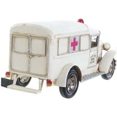 METAL AMBULANCIA RETRO 33X14X15 - Imagen 2