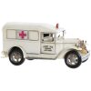 METAL AMBULANCIA RETRO 33X14X15
