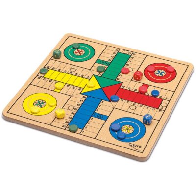 PARCHIS+OCA 25X25 EN LATA