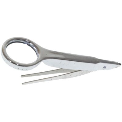 PINZA CON LUPA