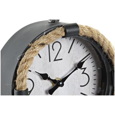 RELOJ MESA RETRO CON CABO EN BORDE 2 COL. - Imagen 2