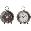RELOJ MESA RETRO CON CABO EN BORDE 2 COL.