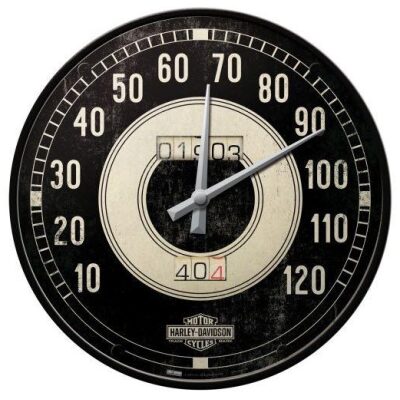 RELOJ PARED 31 CM. HARLEY DAVIDSON TACHO