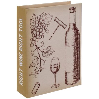 SET VINOS 2 PZAS. CAJA LIBRO