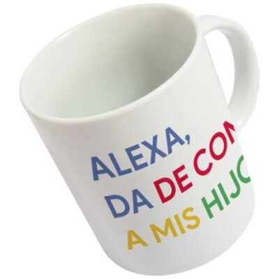 TAZA ALEXA DA DE COMER.........