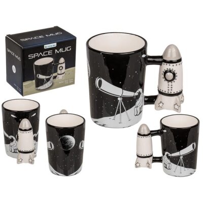 TAZA ASTRONAUTA MANGO COHETE