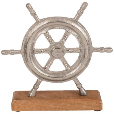 TIMON 21 CM. BASE MADERA