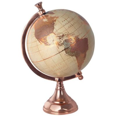 GLOBO TERAQUEO BASE COBRE