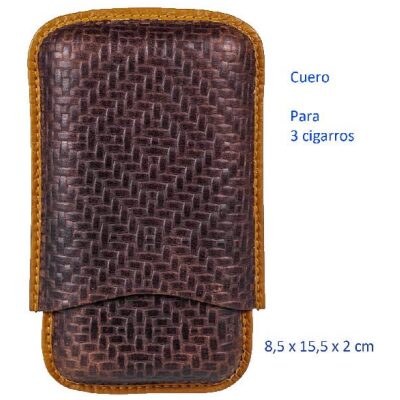PURERA 3P CUERO MARRON
