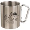 TAZA ACERO CON MOSQUETON ESTAMPADA - Imagen 2