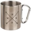 TAZA ACERO CON MOSQUETON ESTAMPADA - Imagen 3