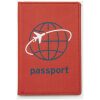 FUNDA PASAPORTE ROJO