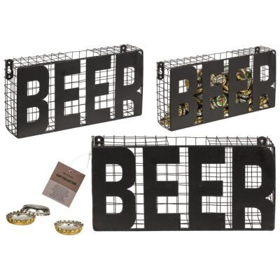GUARDA CHAPAS PARED REJILLA BEER - Imagen 2