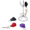 LLAVERO SET 4 SOMBREROS CON PERCHERO