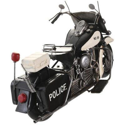 MOTO POLICIA METAL 2 MOD. 35 CM. - Imagen 2