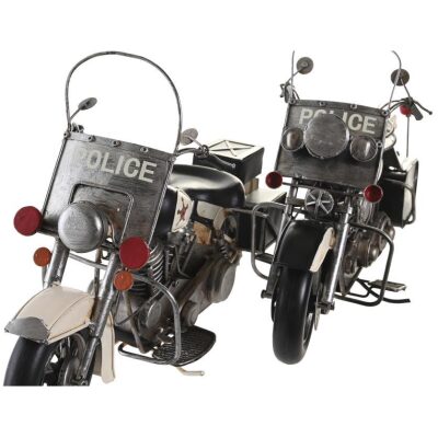 MOTO POLICIA METAL 2 MOD. 35 CM. - Imagen 3