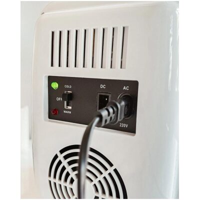 NEVERA PORTATIL BLANCA 4 L. - Imagen 2