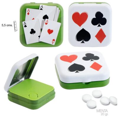 PASTILLERO POCKER+MINTS MENTA
