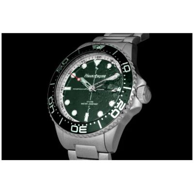 RELOJ NECKMARINE ARMIS LUMINISCENTE VERDE - Imagen 3