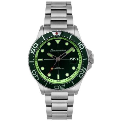 RELOJ NECKMARINE ARMIS LUMINISCENTE VERDE - Imagen 4