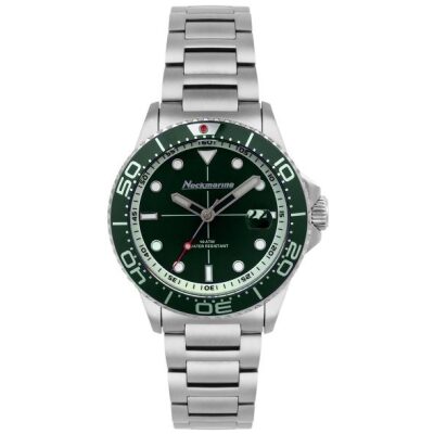 RELOJ NECKMARINE ARMIS LUMINISCENTE VERDE - Imagen 5