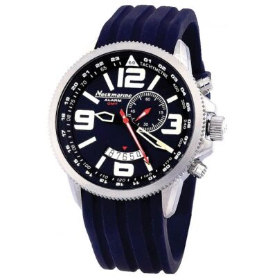 RELOS NECKMARINE DOBLE HORARIO CAUCHO AZUL