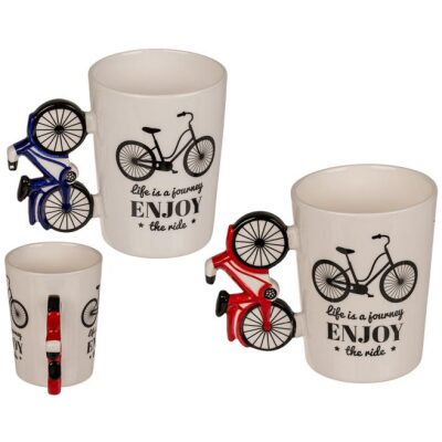 TAZA ASA BICICLETA COL. SURTIDOS
