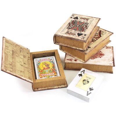 CARTAS+CAJA MOD. NAIPES RETRO - Imagen 2